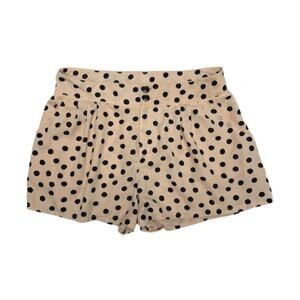 DIVIDED Polka Dot Pink Black Lined Shorts | 10